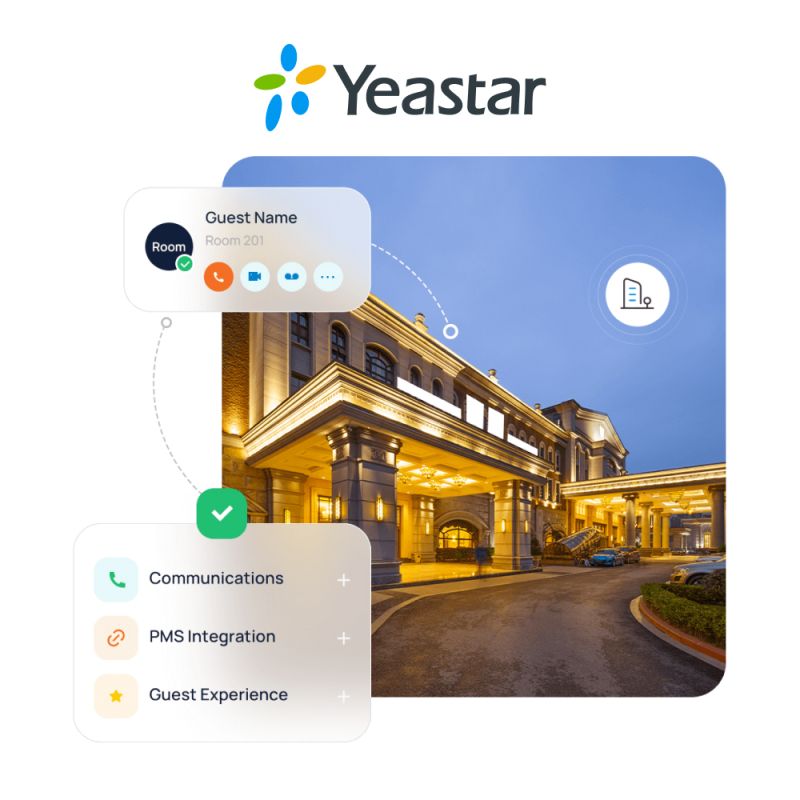 Yeastar Hotel PMS Integration P570